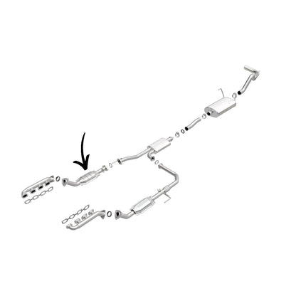 Toyota Tundra 4.7L (2000-2002) Right Side Catalytic Converter 