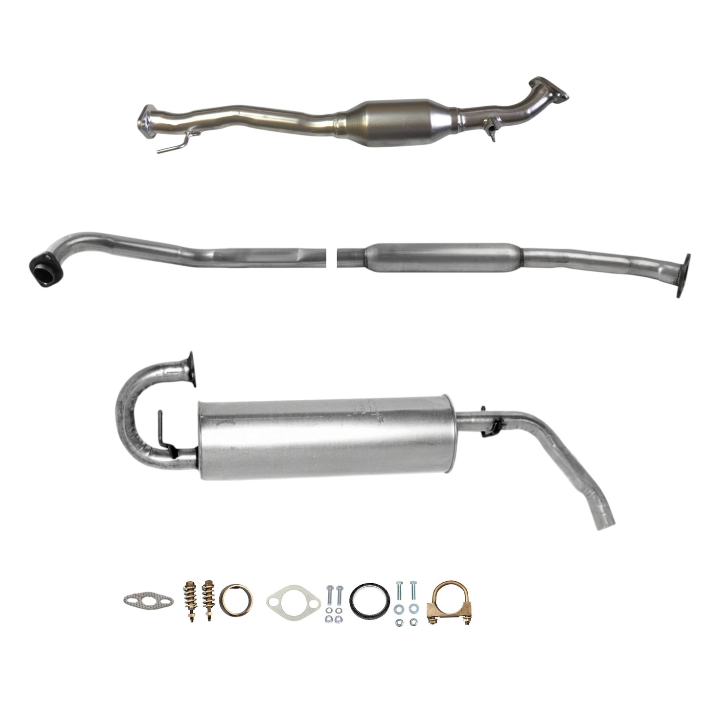 Toyota RAV4 2.0L (1998-2000) (4-Door) Catalytic Converter, Pipe and Muffler