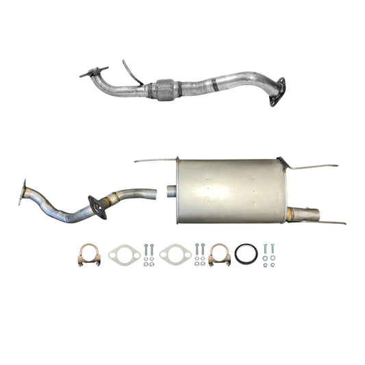 Toyota Land Cruiser 4.7L (1998-2007) Flex Pipe and Muffler