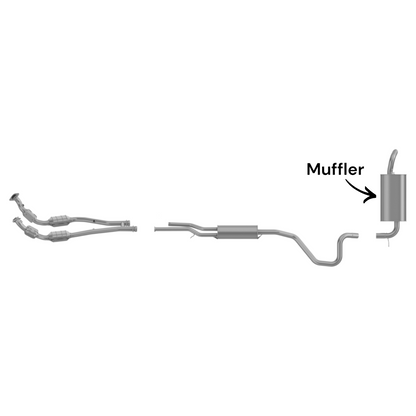 Land Rover Freelander 2.5L 2002-2005 Muffler