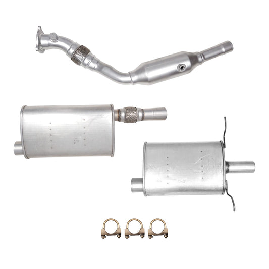 Chrysler Pacifica 3.5L (2004-2006) Catalytic Converter With Flex, Middle & Rear Mufflers