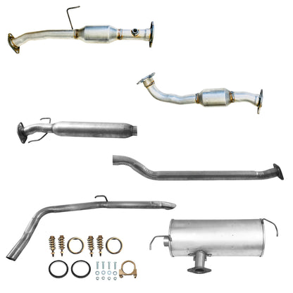 Toyota Sienna 2.7L (2011-2013) (FWD Only) Catalytic Converters, Resonator and Muffler with Tail Pipe