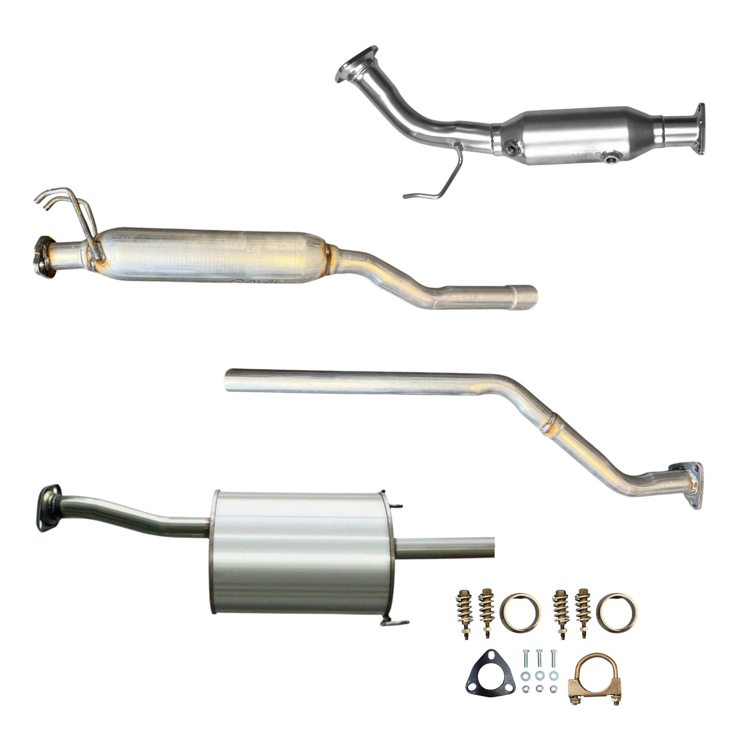 Acura RSX 2.0L (2002-2006) (Only for BASE sub-Model) Catalytic Converter, Resonator and Muffler