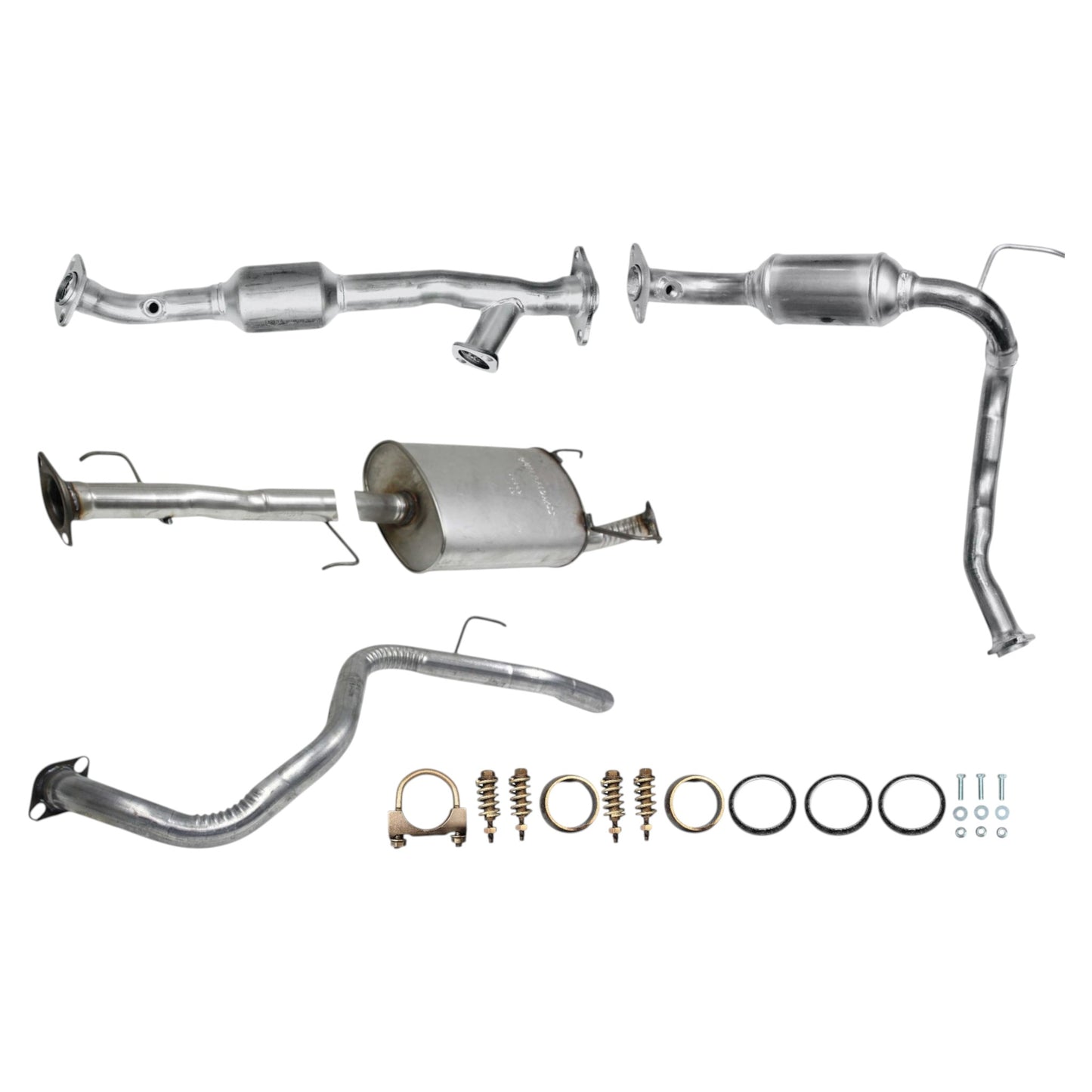 Toyota FJ Cruiser 4.0L (2007-2012) Catalytic Converters, Muffler and Tail Pipe