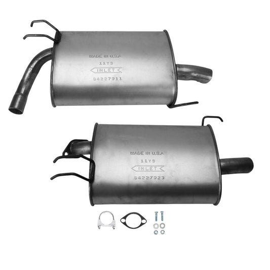 Silencieux gauche et droit pour Acura TSX 2.4L 2004-2008