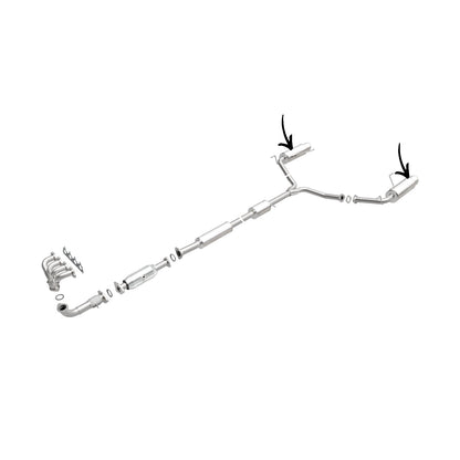 Acura TSX 2.4L 2004-2008 Left & Right Side Muffler