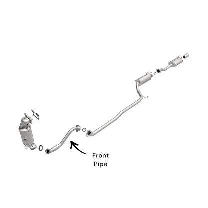 Honda Civic 1.8L 2007 Ex 2 Door Automatic Front Pipe