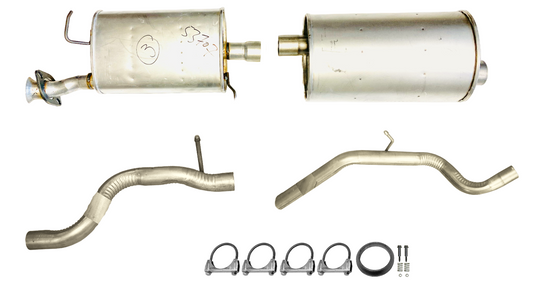 Ford Explorer 4.6L (2006-2010) Both Muffler With Tail Pipe