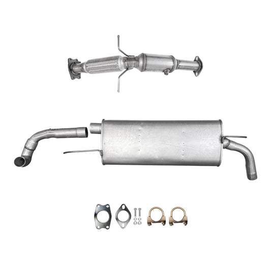 Volvo V50 2.4L (2005-2010) Catalytic Converter With Flex Pipe & Rear Muffler