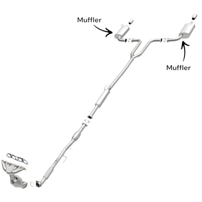 Nissan Altima 2.5L (2009-2018) Left And Right Side Muffler
