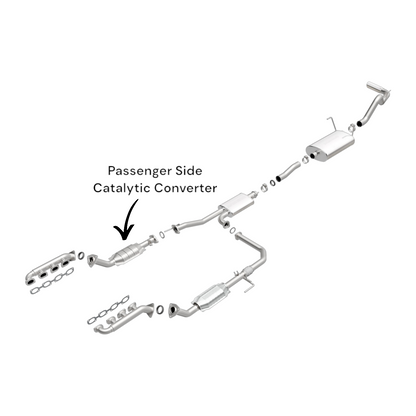 Toyota Tundra 4.7L (2003 & 2004) V8 Passenger Side Catalytic Converter