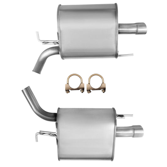 Infiniti G35 3.5L (2007, 2008) (VQ35HR Engine Only) Right & Left Side Mufflers