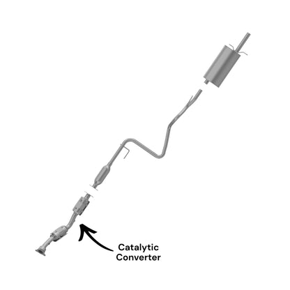 Chevrolet HHR 2.4L (2008-2011) (Automatic Transmission) (Federal Emissions System) Catalytic Converter with Flex Pipe