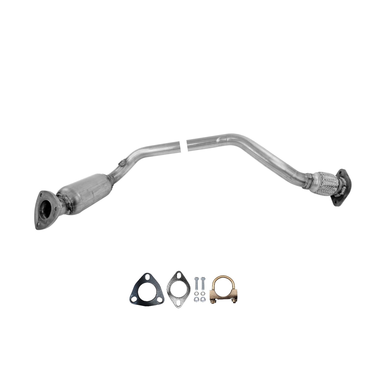 Saturn Aura 3.5L (2007, 2008) Front Catalytic Converter With Flex