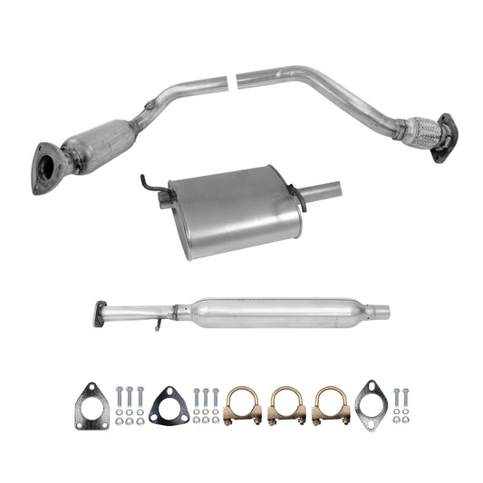 Chevrolet Malibu 3.5L (2007) (LS, LT, LTZ Models) Catalytic Converter, Resonator & Muffler 