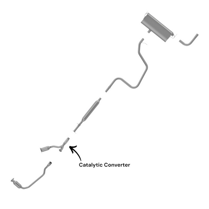Convertisseur catalytique pour Pontiac G6 3.5L (2005, 2006)
