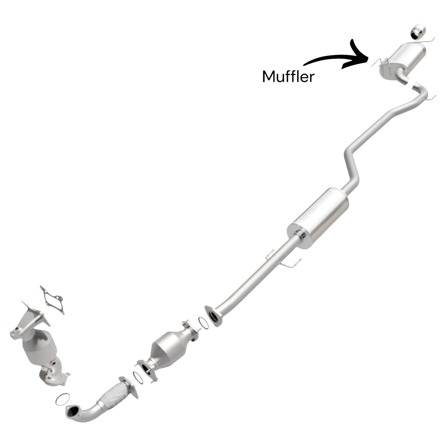Honda Accord 2.4L (Coupe) (2008-2012) Muffler