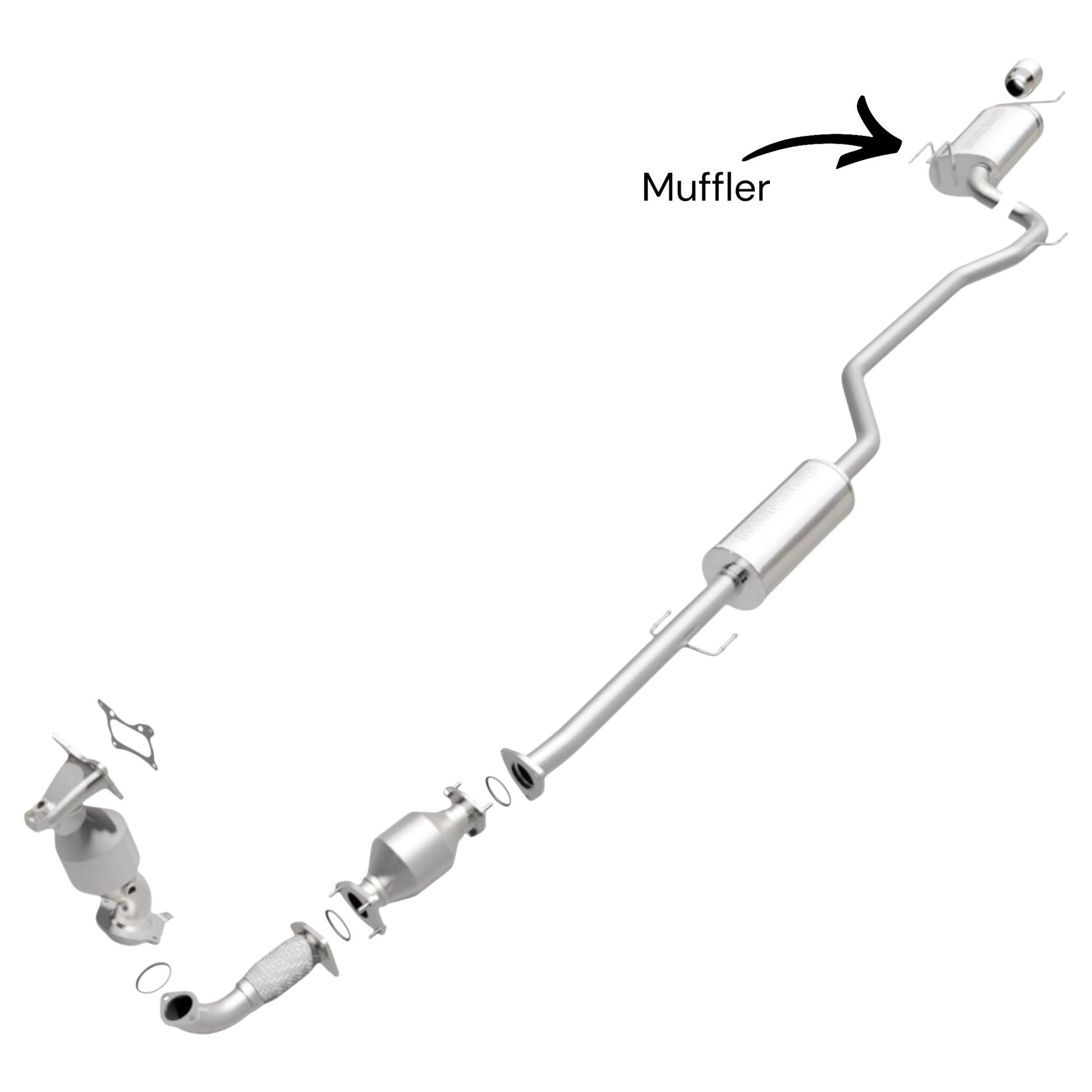 Honda Accord 2.4L (Coupe) (2008-2012) Muffler