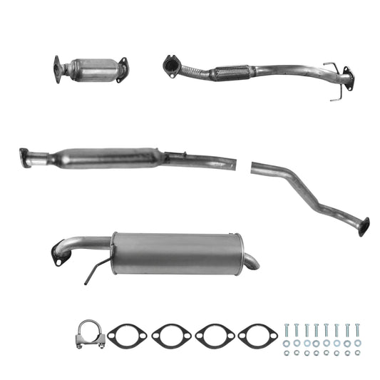 Tuyau flexible, convertisseur et résonateur pour Kia Soul 2.0L 2010-2011