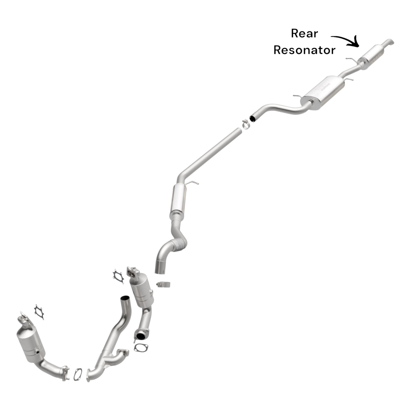 Volkswagen Routan 3.6L (2011-2014) Rear Resonator