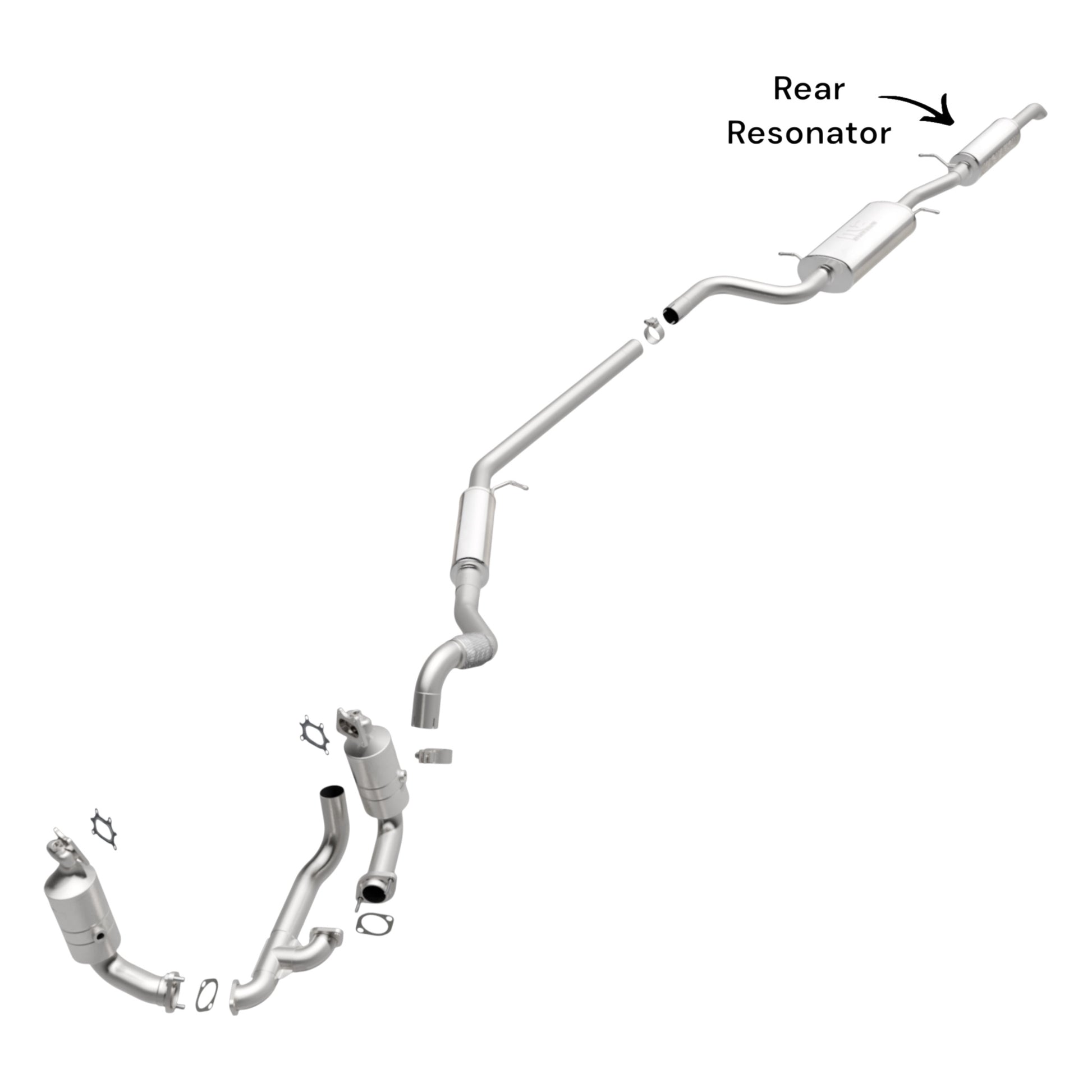 Volkswagen Routan 3.6L (2011-2014) Rear Resonator