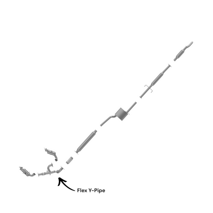 RAM Promaster 3500 3.6L (2014-2017) Front Flex Y Pipe