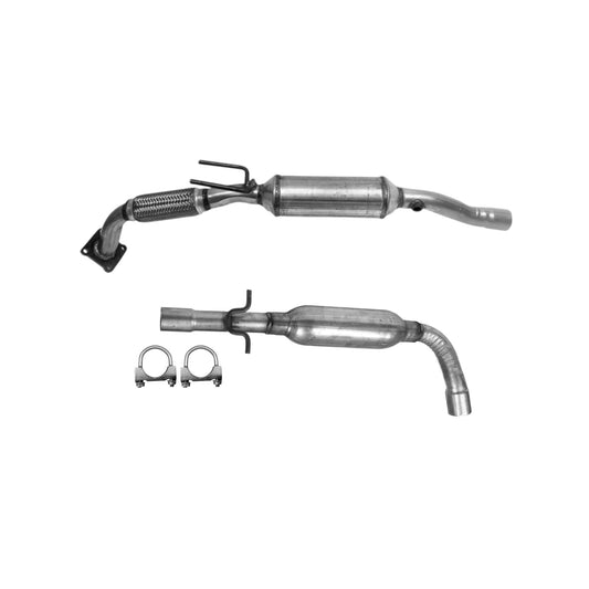 Convertisseur catalytique et résonateur pour Volkswagen Golf City 2.0L (2007-2009)