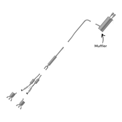 Volvo XC90 3.2L (2007-2014) Muffler