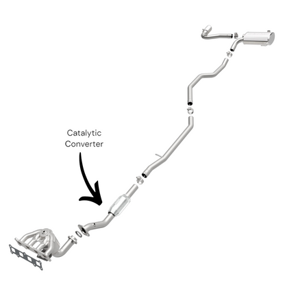 Convertisseur catalytique pour Jeep Compass 2.4L (2007-2017) (4x4 uniquement)
