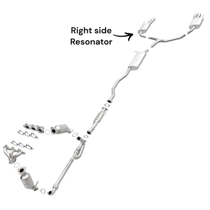 GMC Acadia 3.6L (2013-2016) Right side Resonator