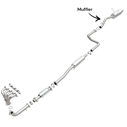 Honda Civic 1.6L (1996-1998) (Except: Hatchback) Rear Muffler