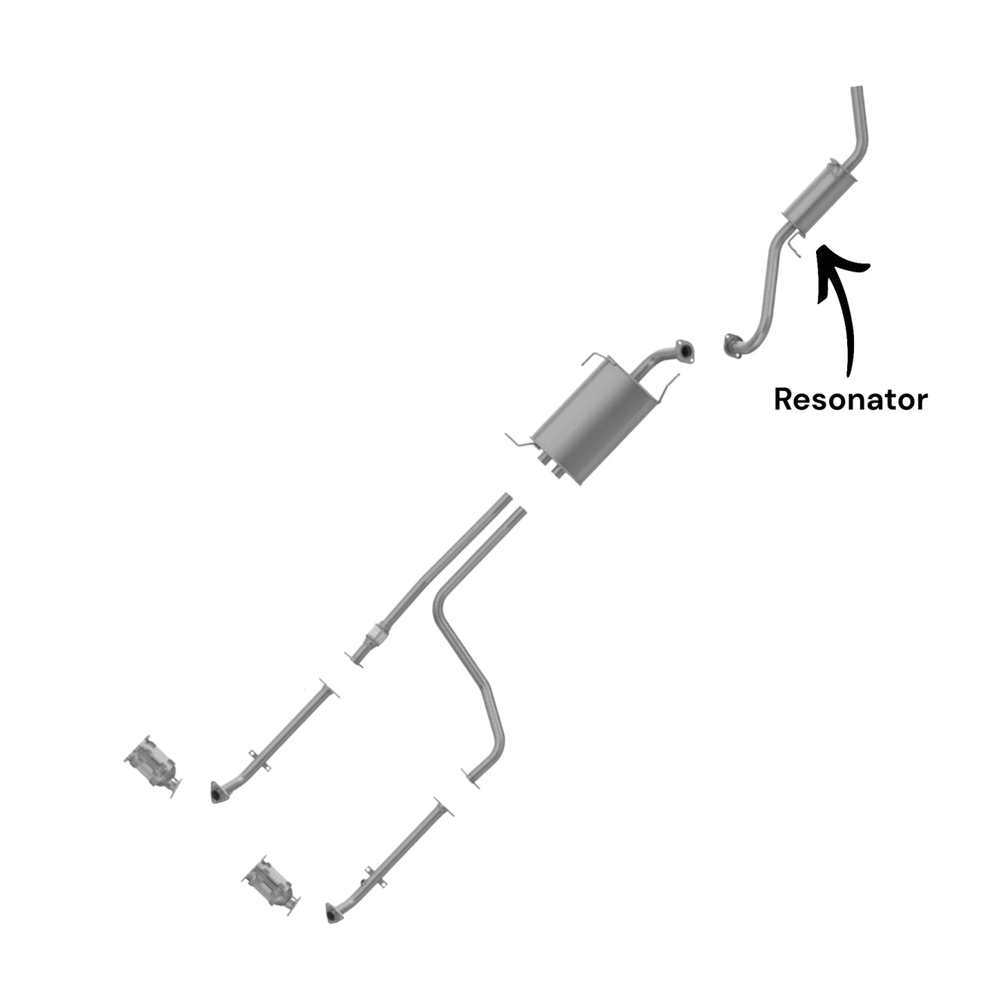 Nissan Pathfinder 3.3L (1996-2000) Resonator