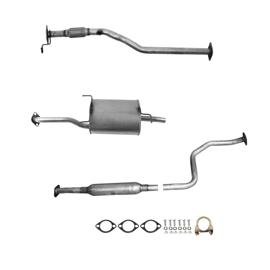 Tuyau flexible, résonateur et silencieux pour Hyundai Accent 1.5L (2000-2002) et 1.6L (2001-2005)