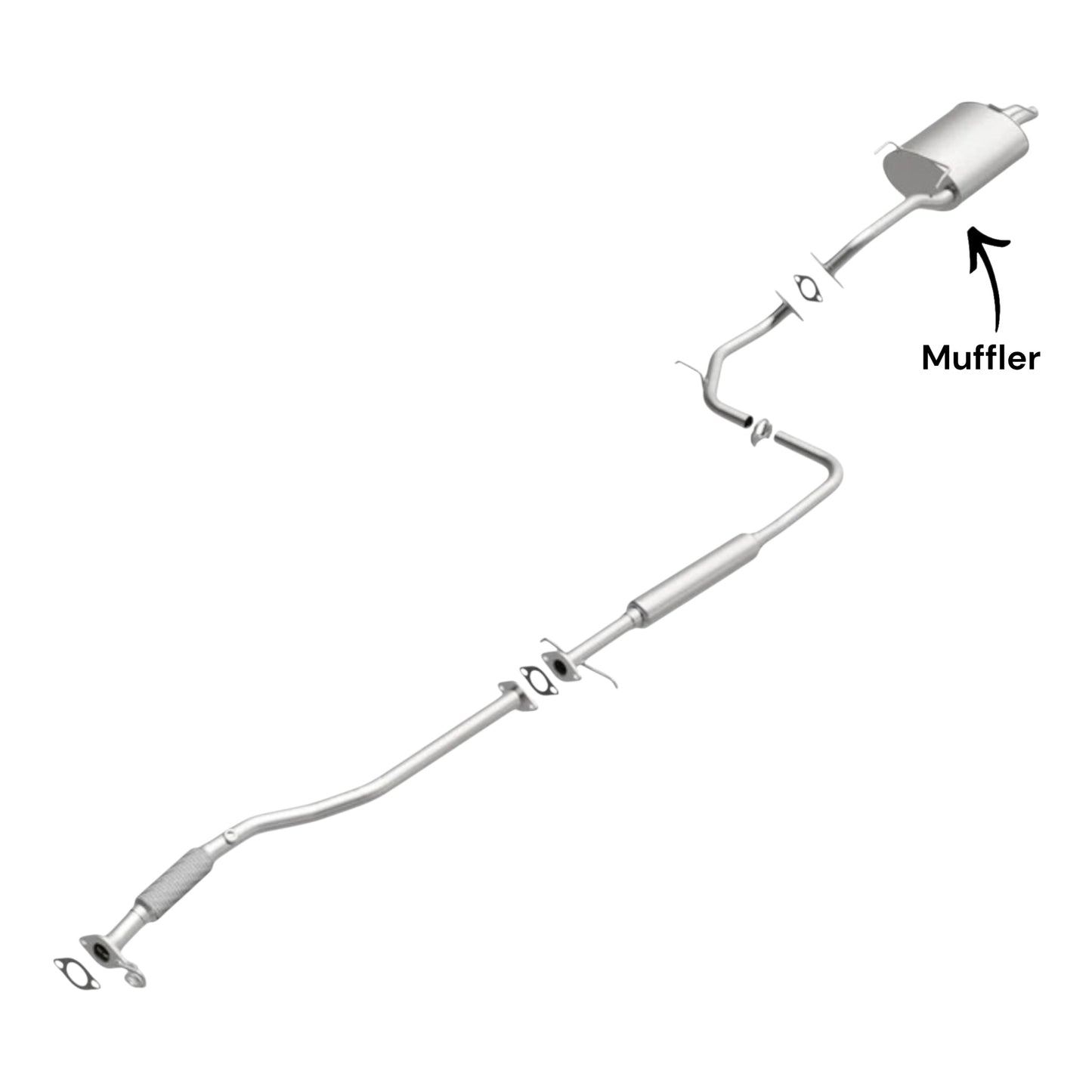 Hyundai Accent 1.6L (2001-2005) Muffler