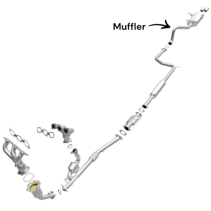 INFINITI I30 3.0L (2000-2001) Rear Muffler