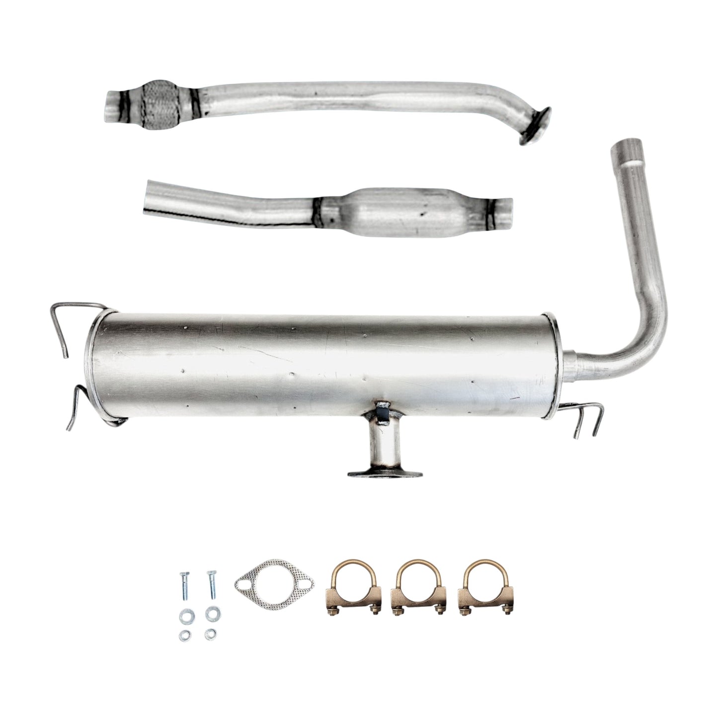 Toyota RAV4 2.4L (2004-2005) Resonator with Flex And Muffler