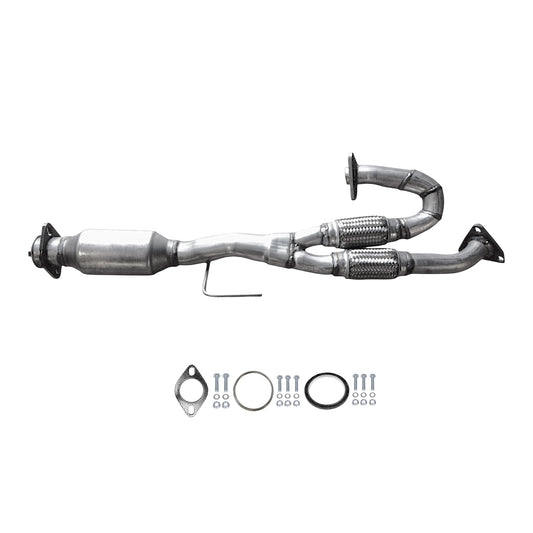 Nissan Altima 3.5L (2002-2006) Flex Y-Pipe with Catalytic Converter