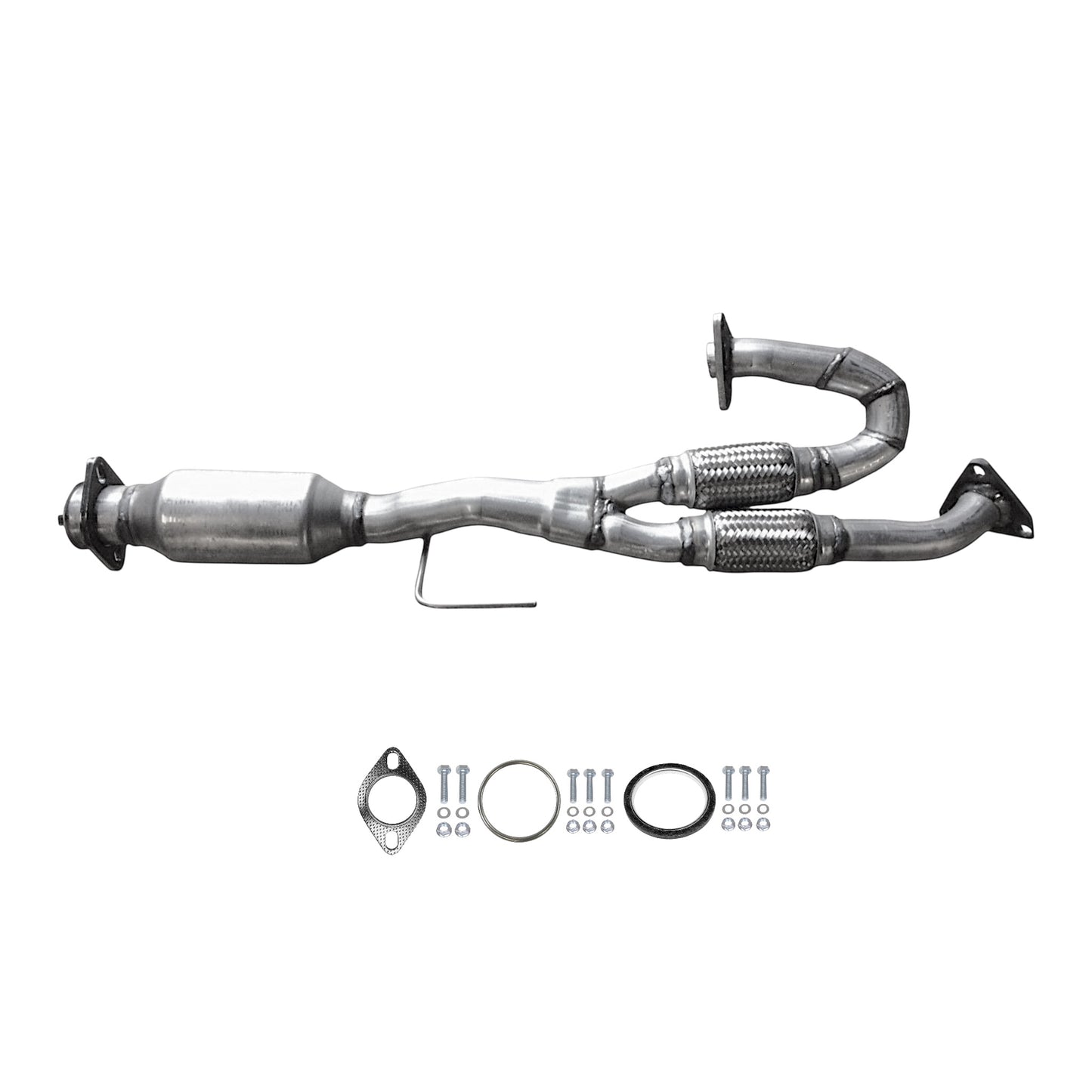 Nissan Quest 3.5L (2004-2006) Flex Y-Pipe with Catalytic Converter