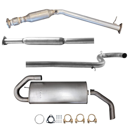 Chevrolet Equinox 3.4L (2005-2006) Catalytic Converter with Flex, Resonator and Muffler