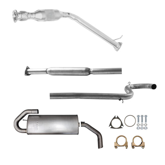 Pontiac Torrent 3.4L (2006) Catalytic Converter, Resonator & Muffler