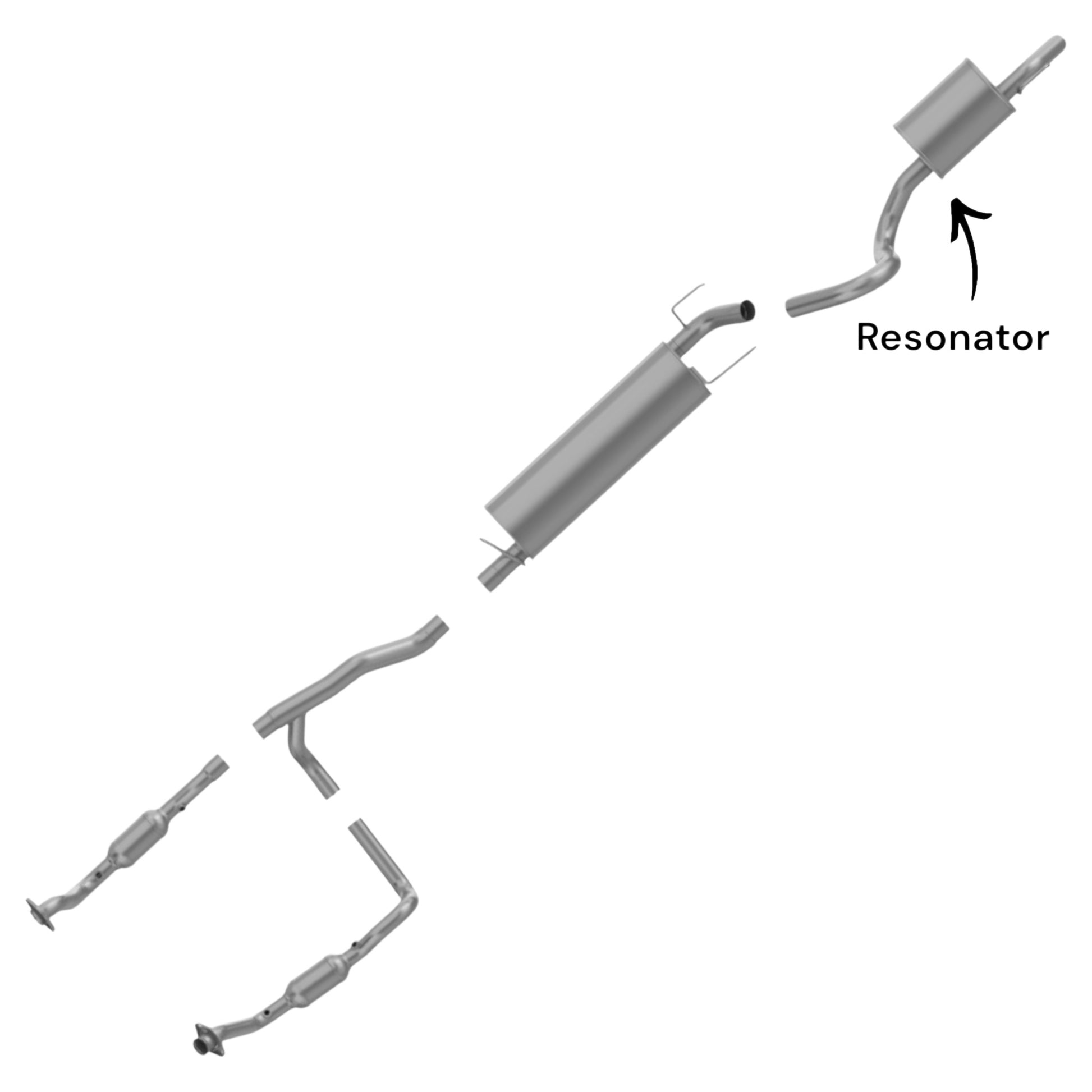 Chrysler Aspen 4.7L (2007) Resonator