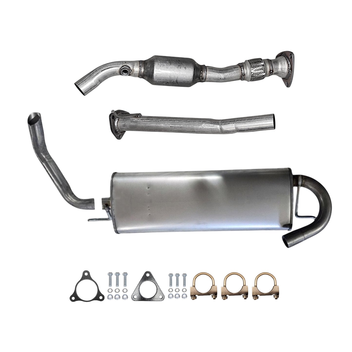 Saturn Vue 2.2L (2002-2007) Catalytic Converter With Flex & Muffler