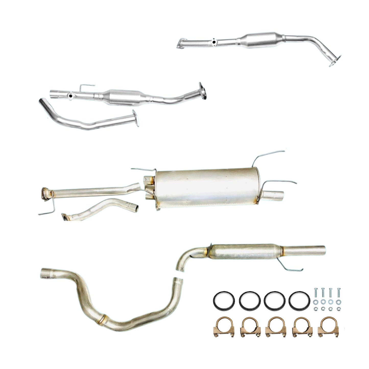 Toyota Sequoia 4.7L (2001-2004) Catalytic Converters, Muffler and Resonator
