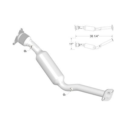 Chevrolet Cobalt 2.4L (2006, 2007) V4 Catalytic Converter