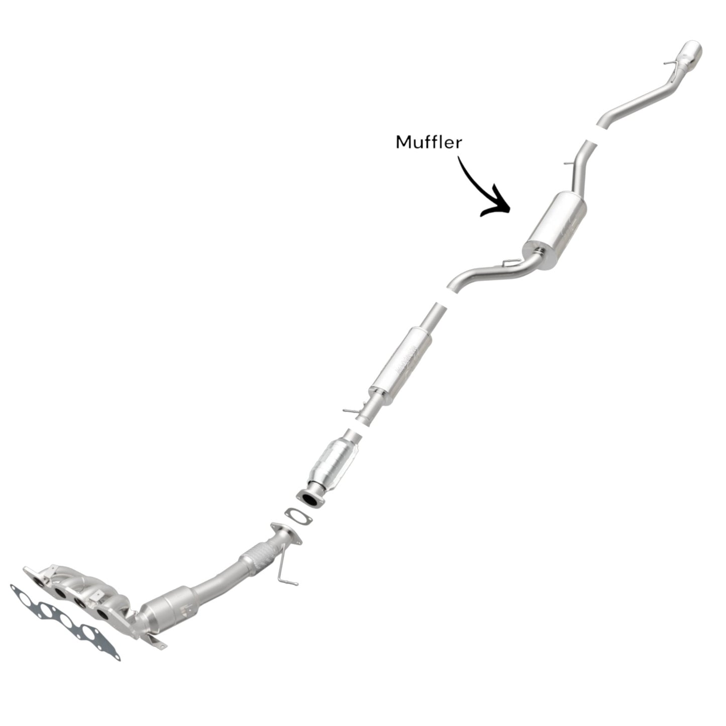 Mazda 3 2.3L (2004-2009) Muffler