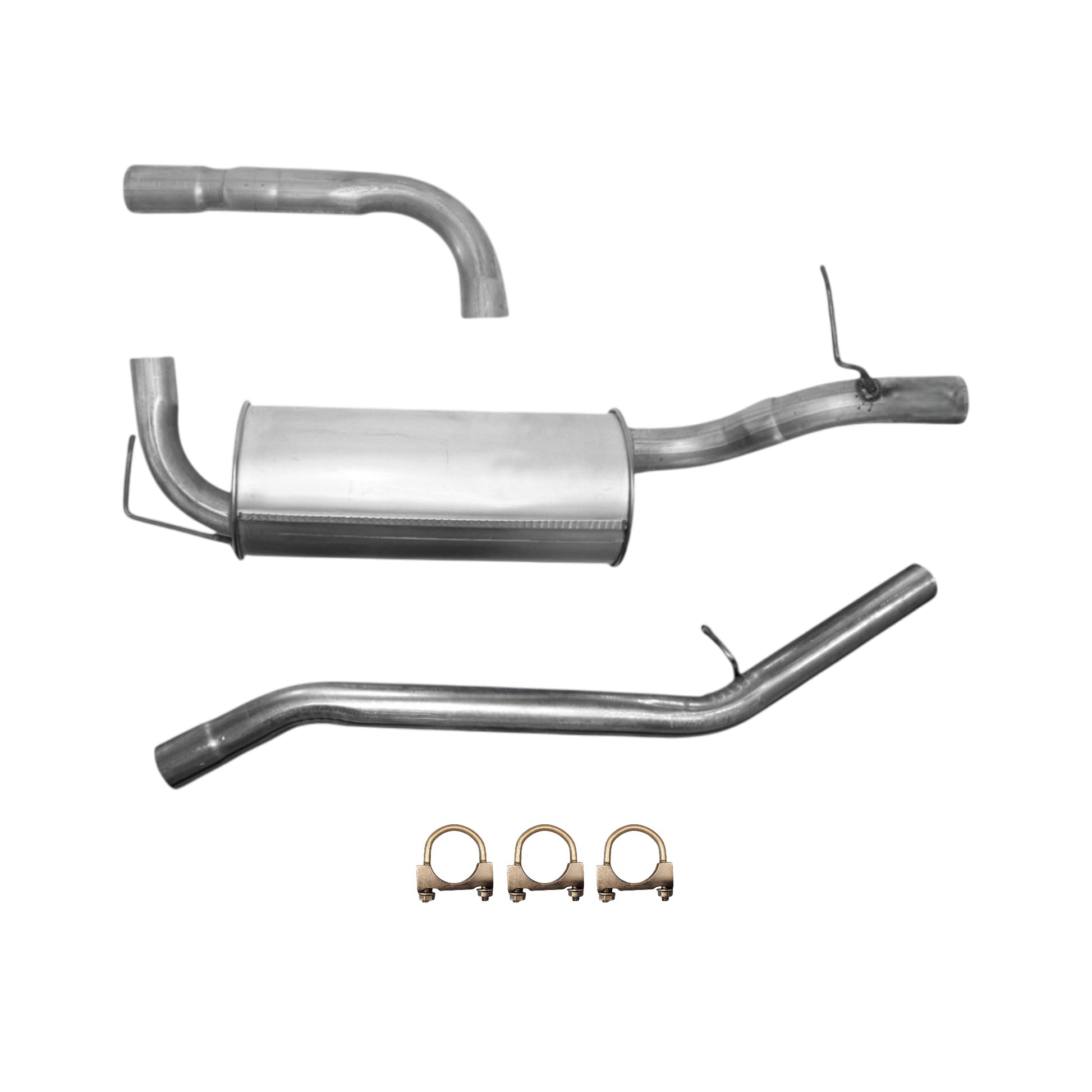 Mazda 3 2.0L (2004-2009) (Federal Emissions System) Muffler & Tail Pipe