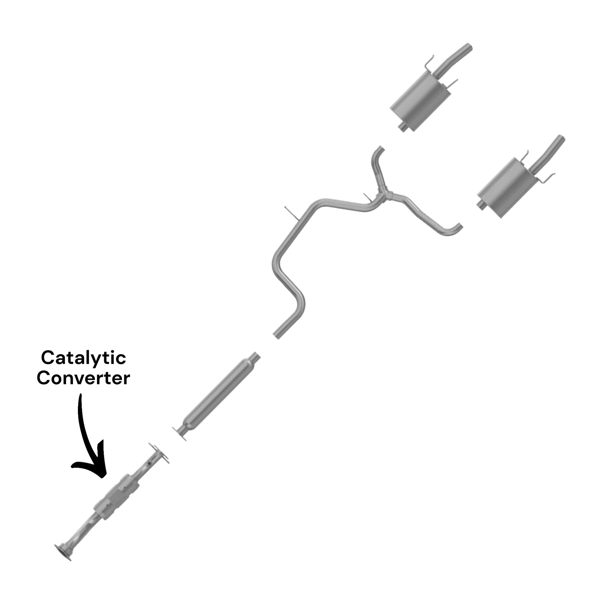 Chevrolet Monte Carlo 3.8L (2000-2003) Catalytic Converter