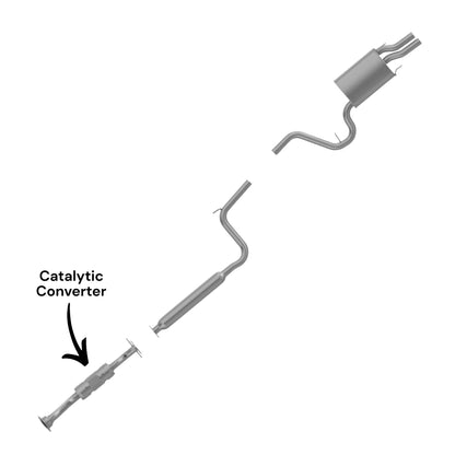 Olds Mobile Intrigue 3.8L (1998, 1999) Catalytic Converter
