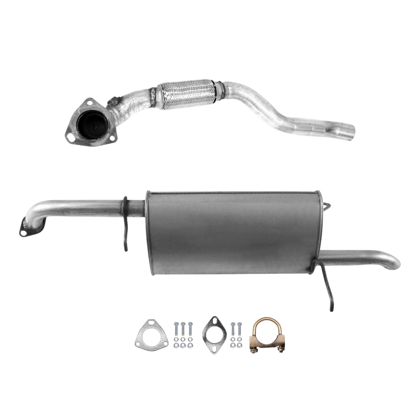 Buick Rendezous 3.5L (2006, 2007) Muffler & Resonator
