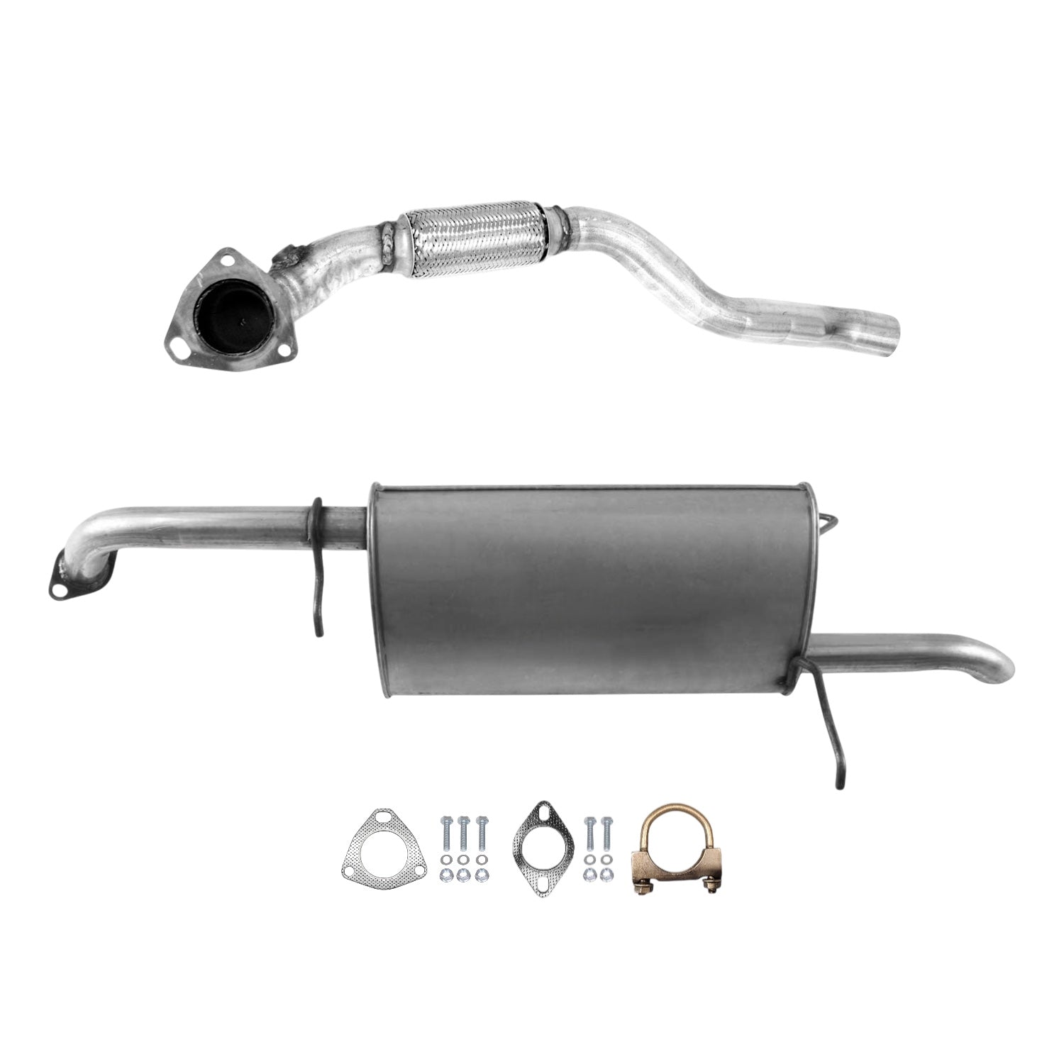 Buick Rendezous 3.5L (2006, 2007) Muffler & Resonator